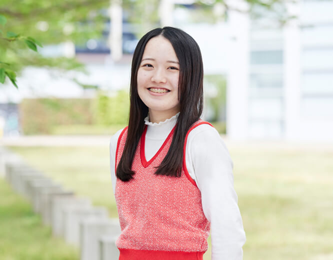 商業学科 4年　梅澤 彩花さん