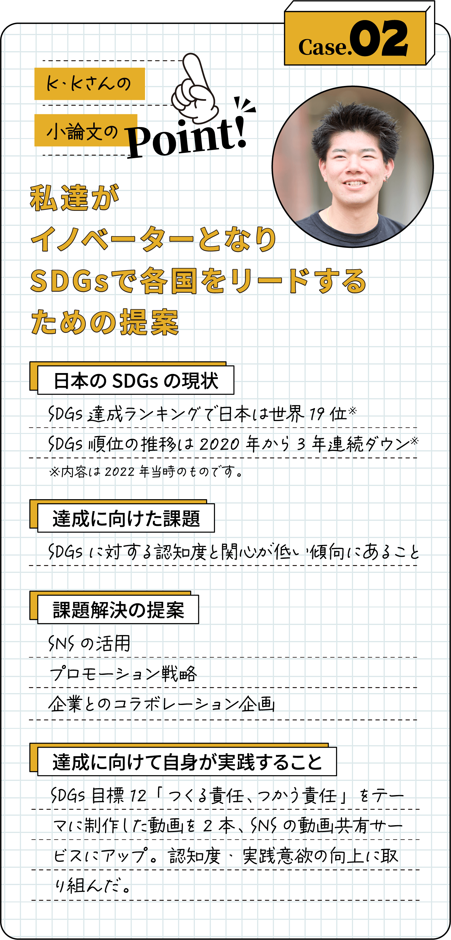 K・Kさんの小論文