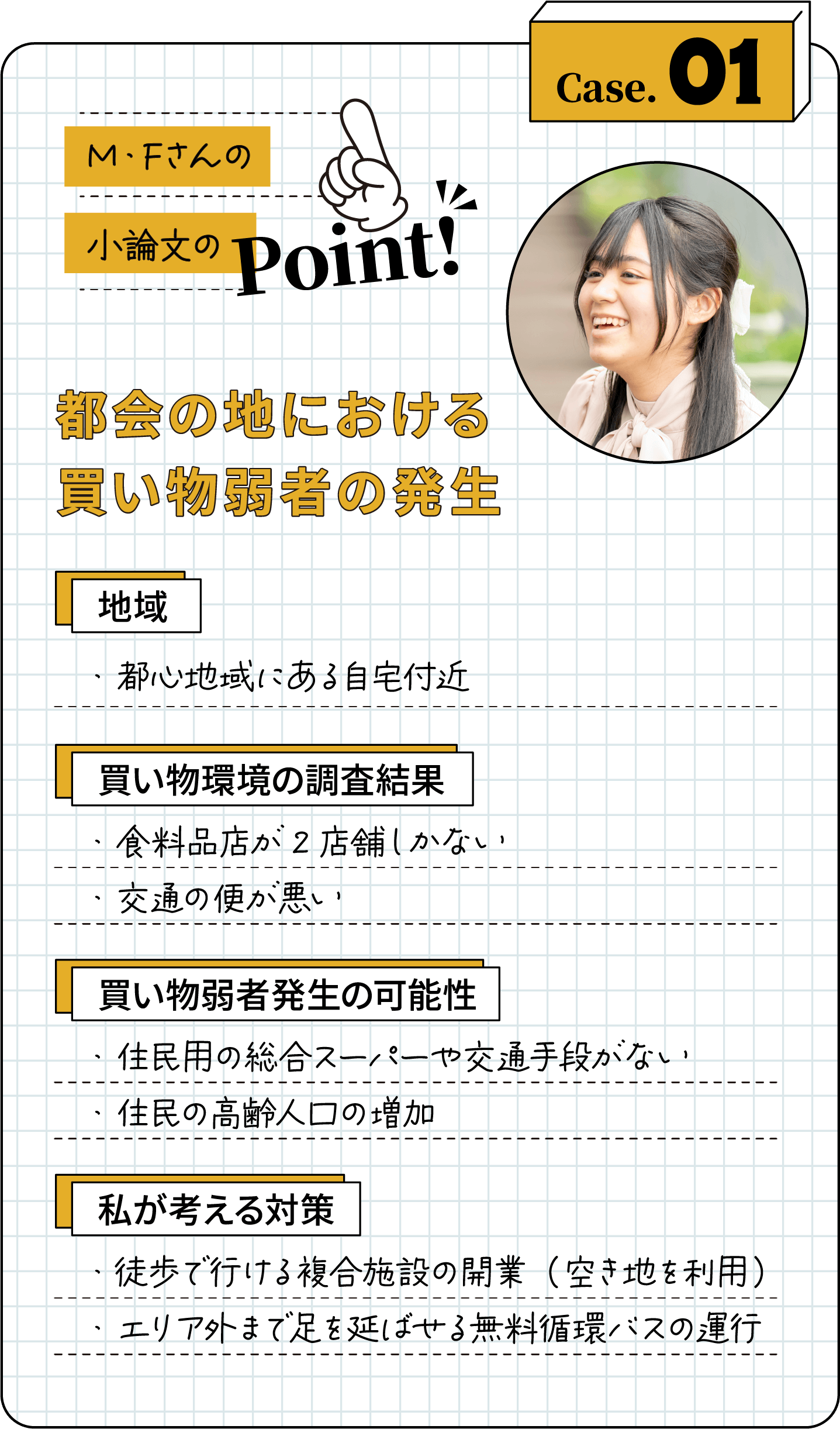M・Fさんの小論文