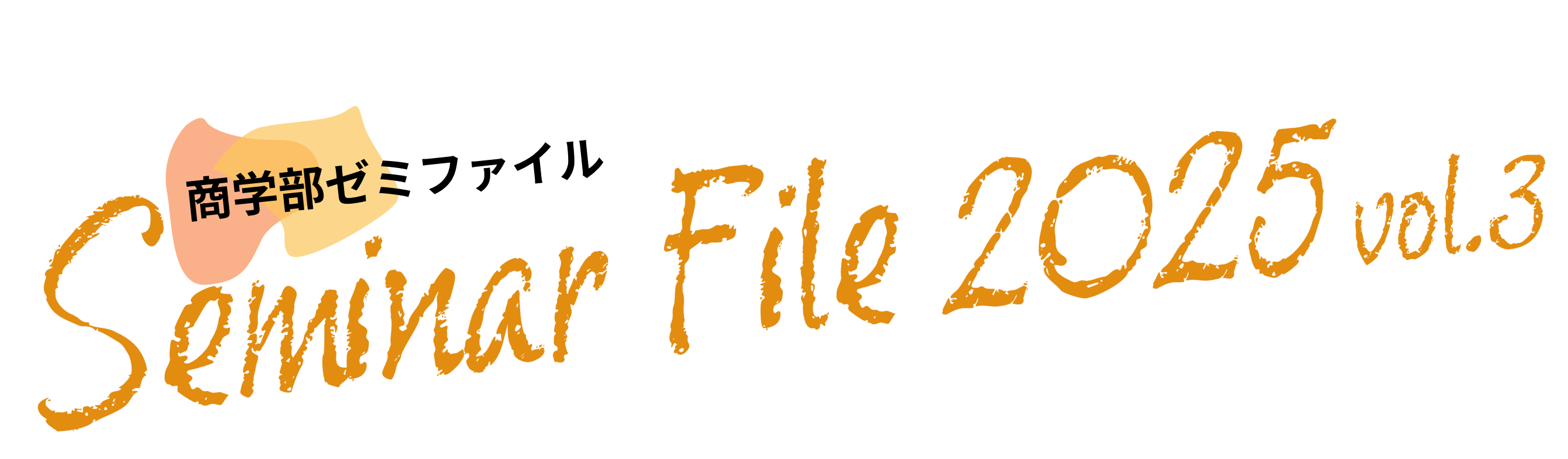 商学部ゼミファイル Seminar File 2025 vol.3
